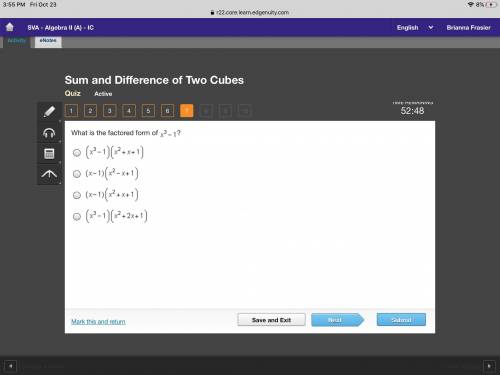 Pleaseeee helpppp!!! Whats the factored form :(