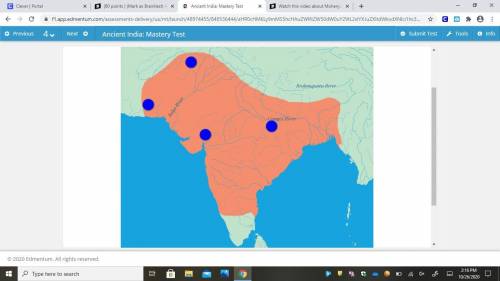 Select the correct hot spot on the map.

Identify the location of the Harappan civilization on thi