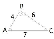 What is the scale factor from triangle ABC to triangle PQR?