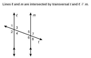 Which of the following angles are supplementary to ∠1? Select all that apply.

A. < 5
B. < 6