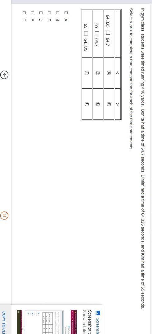 6th grade math i mark as