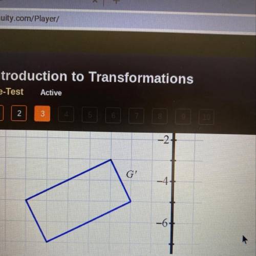 Determine which type of transformation is illustrated in the figure.

A. composition
B. dilation
C