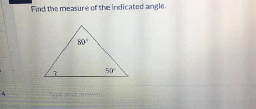 Help Needed !Find The Measure Of The Indicated Angle