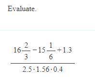 Evaluate. PICTRE BELOW.