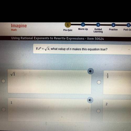 What value of n makes this equation true?