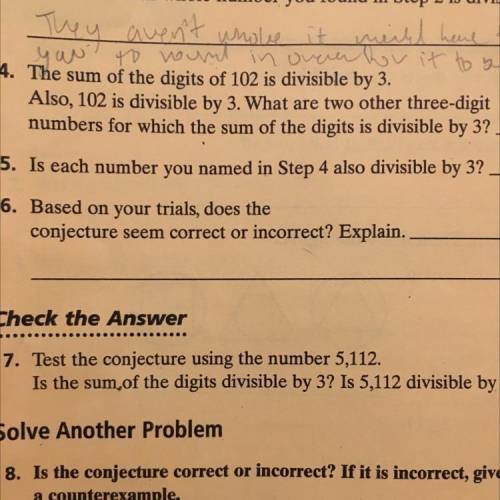 I need help with 5, and I am confused