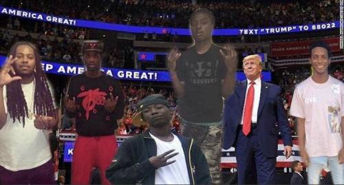 Wit Da Guyz supportin da homie trump