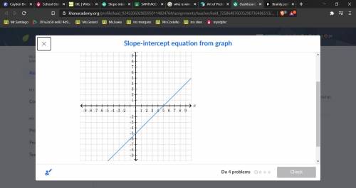 Help ASAP!!! Find the equation of the line.
Use exact numbers.
y = ______x + _______