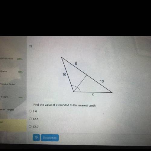 Find the value of x.