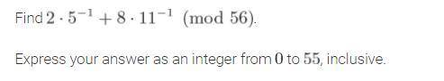 Modular Arithmetic question, plz help. Will give brainliest