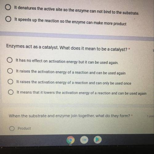 Enzymes act as catalyst what does it mean to be a catalyst