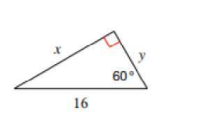 How do I find the missing sides in this triangle?