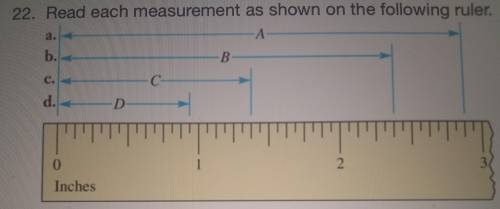 Can someone please help me with this ruler problem? I have a hard time understanding on how to read