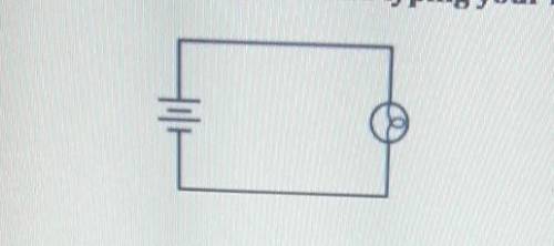 Please helpwill give brainlest

The diagram above shows a simple electric circuit. Which o