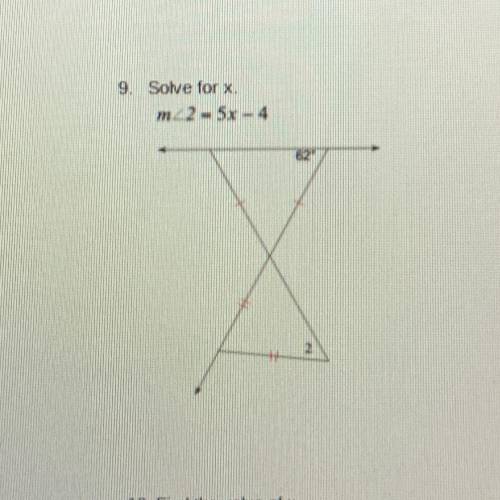 Solve for x i need help pls