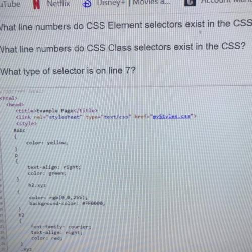 I don’t know what a CSS class is or how to Awnser these questions