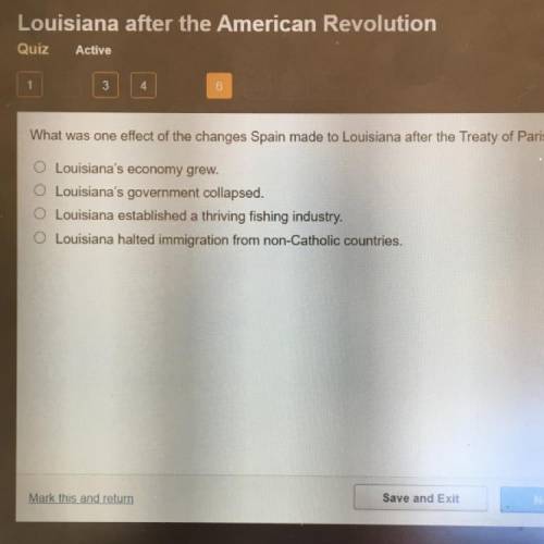 What was one effect of the changes Spain made to Louisiana after the Treaty of Paris?