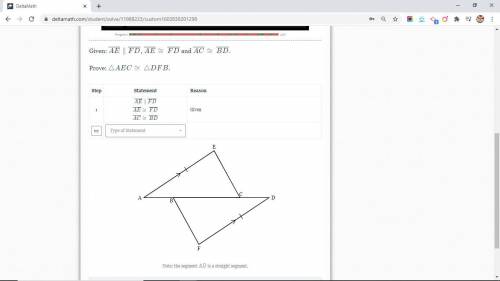 PROVE AEC IS CONGRUENT TO DFB