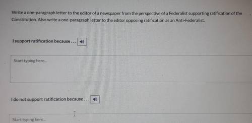 Write a one-paragraph letter to the editor of a newspaper from the perspective of a Federalist supp