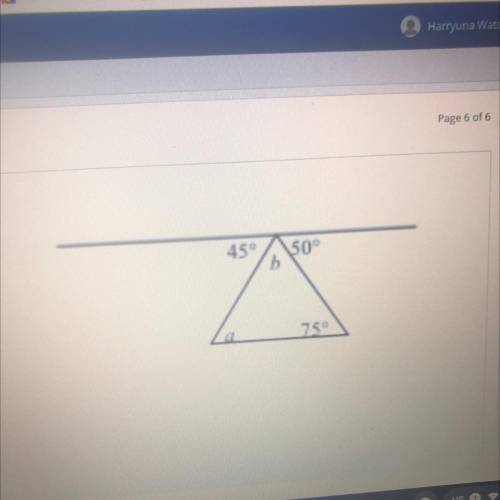 Use the figure to answer question 20 & 21.

(20) Find the measure of angle a.
A 85
B. 45
C. 50