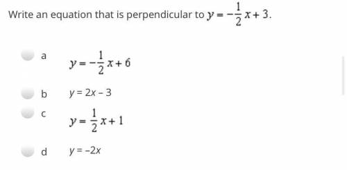 Write an equation that is perp to ^^^^^