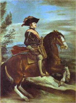 Name the above painting and its artist. what was the purpose of equestrian portraits in history?