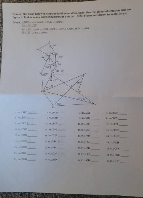 I need help on this angle measurement paper