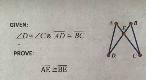 I can prove that the triangles are congruent through AAS, but I am confused how I would find why th