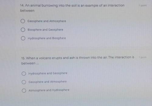 Please help me with these two questions