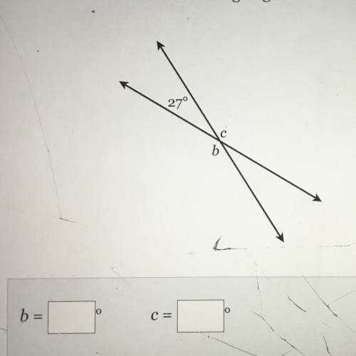 Find the measure of the missing angles.