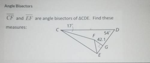 What is the measure of m<FCE