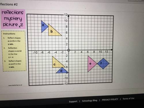 Transformation mystery pictures geometry