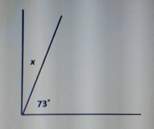 What is the measure of <x