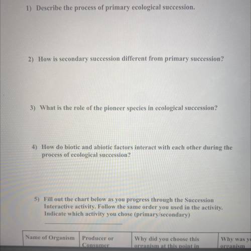 Disregard question number 5! But pleaseeee help me with 1-4