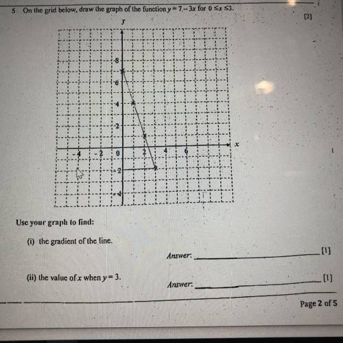 I need help 5(i) and (ii)