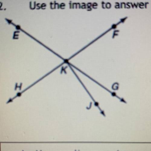 Name four pairs of adjacent angles
