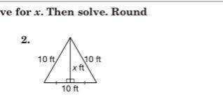 What’s the value of x?