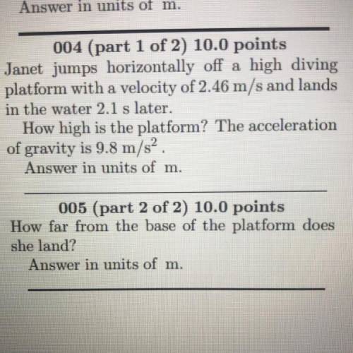 Can y’all please help me with the two part question?