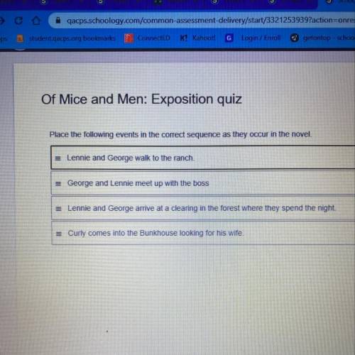 Mice and men quiz chapter 1-2