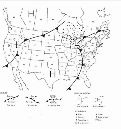 Easy questions for points!!

1. What type of front is in the southeastern us?
2.What type of front