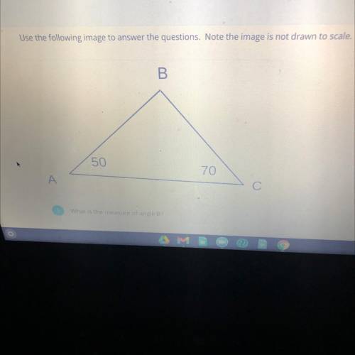 What is the measure of angle B. Which of the following is correct order of the sides from shortest