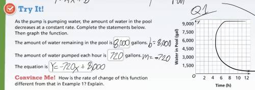 Graph the Equation shown in the image.