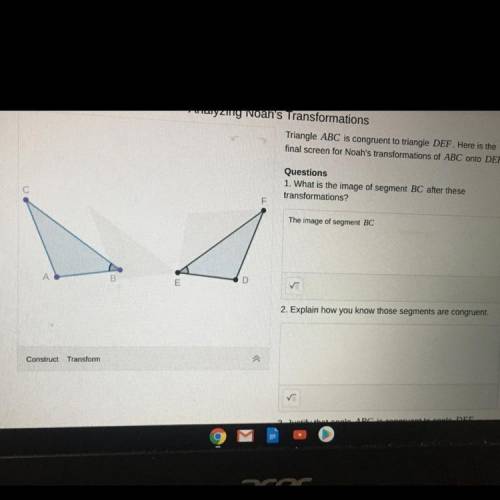 What is the image of segment BC after these transformations?