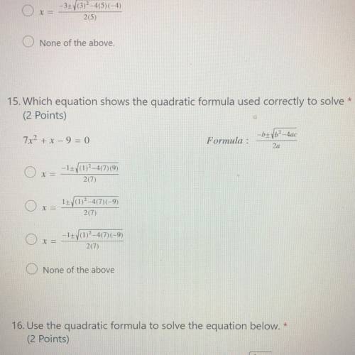 Please answer i need help on this question for a quiz