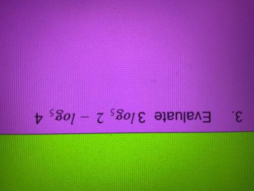 Evaluate the logarithmic equation: