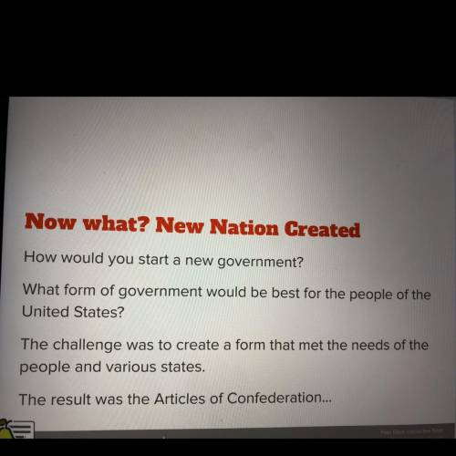 ILL MARK BRAINLIEST

ANSWR these questions:
1. Do you believe the articles of confederation would