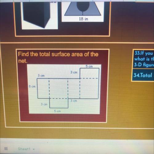 Ind the total surface area of the

let.
5 cm
3 cm
3 cm
8 cm
3 cm
3 cm
5 cm