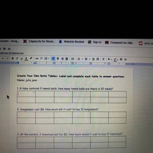 Please help me I am stressed it is ratio tables