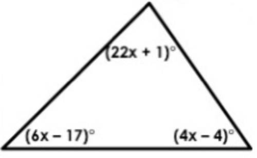 What is the value of x? Please provide an explanation, thanks!