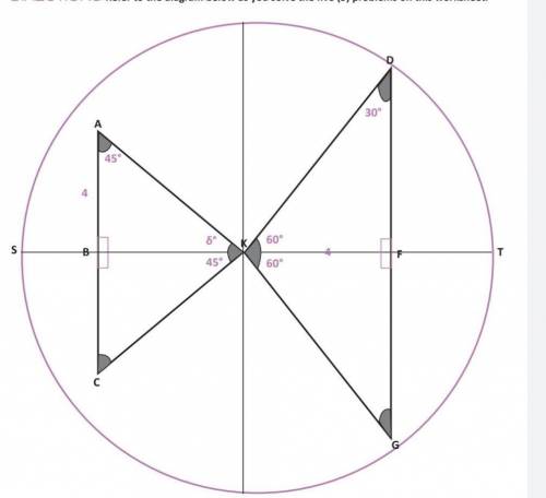 A. find the tangent ratio of angle FKG

b. find the tangent ratio of angle BKGc. find the tangent